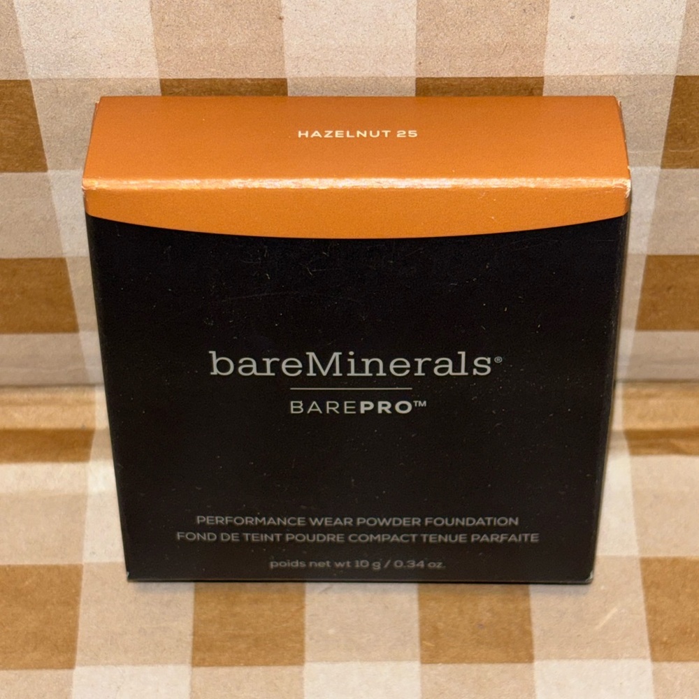 Brand new bareMinerals BAREPRO Compact Foundation Hazelnut 25